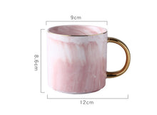 Load image into Gallery viewer, Marble porcelain mug