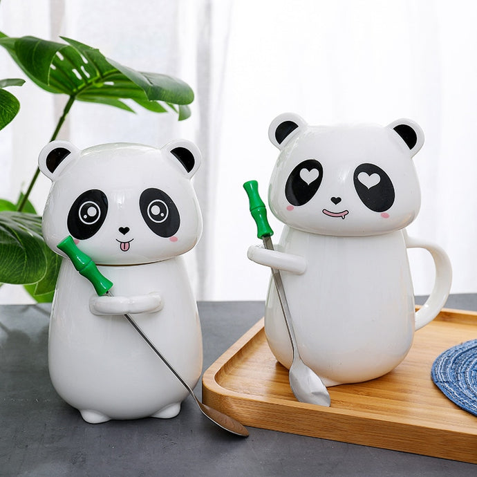 Cartoon panda mug