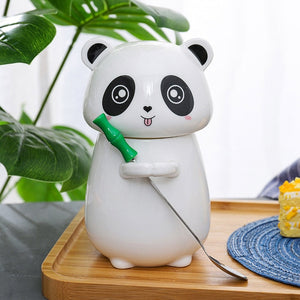 Cartoon panda mug