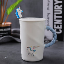 Load image into Gallery viewer, Unicorn ceramic mug