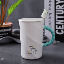Load image into Gallery viewer, Unicorn ceramic mug