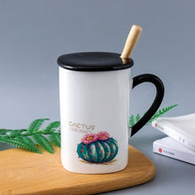 Load image into Gallery viewer, Square cactus mug
