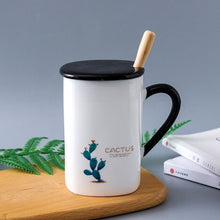 Load image into Gallery viewer, Square cactus mug