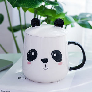 Creative panda mug