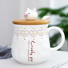 Load image into Gallery viewer, Cartoon cute pig mug
