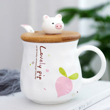 Load image into Gallery viewer, Cartoon cute pig mug