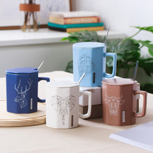Load image into Gallery viewer, Polygonal ceramic mug