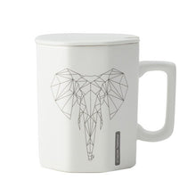 Load image into Gallery viewer, Polygonal ceramic mug